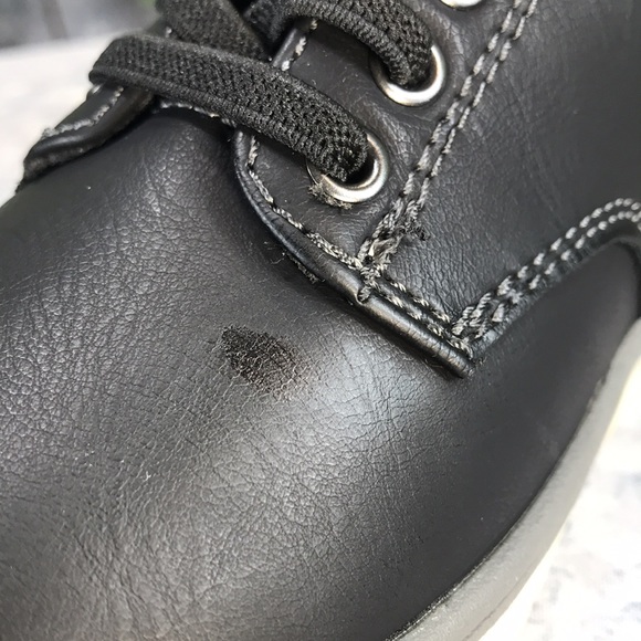 There Abouts Lil Conner Black Casual Hiker Boots with Combo Laces Boys 7M🖤NWT🖤 - Picture 13 of 15